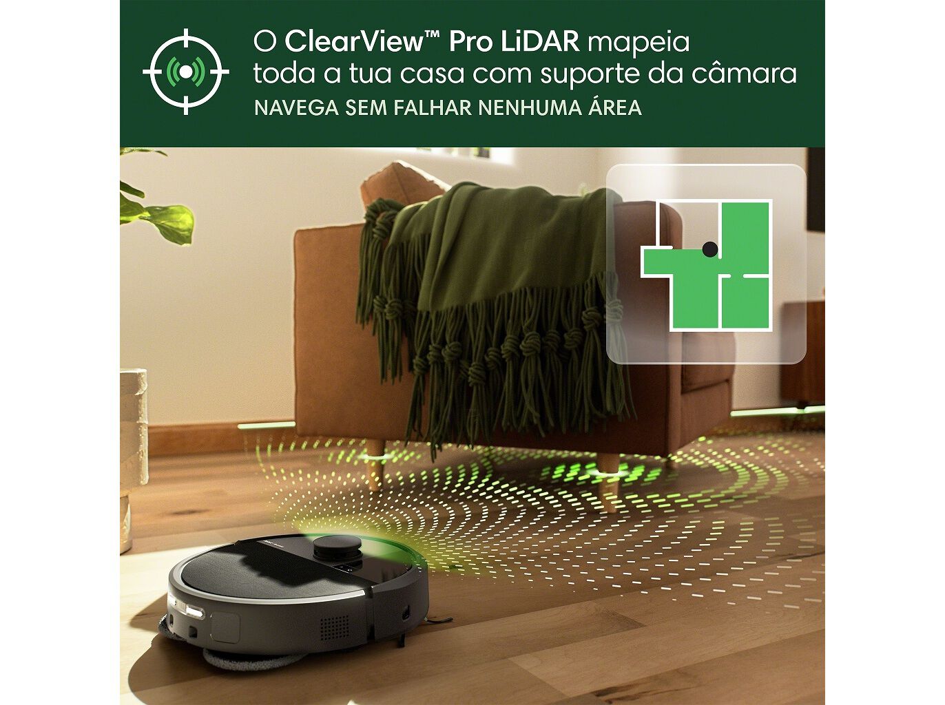 ASPIRADOR ROBOT IROBOT ROOMBA COMBO 505 + BASE AUTOWASH image number 7