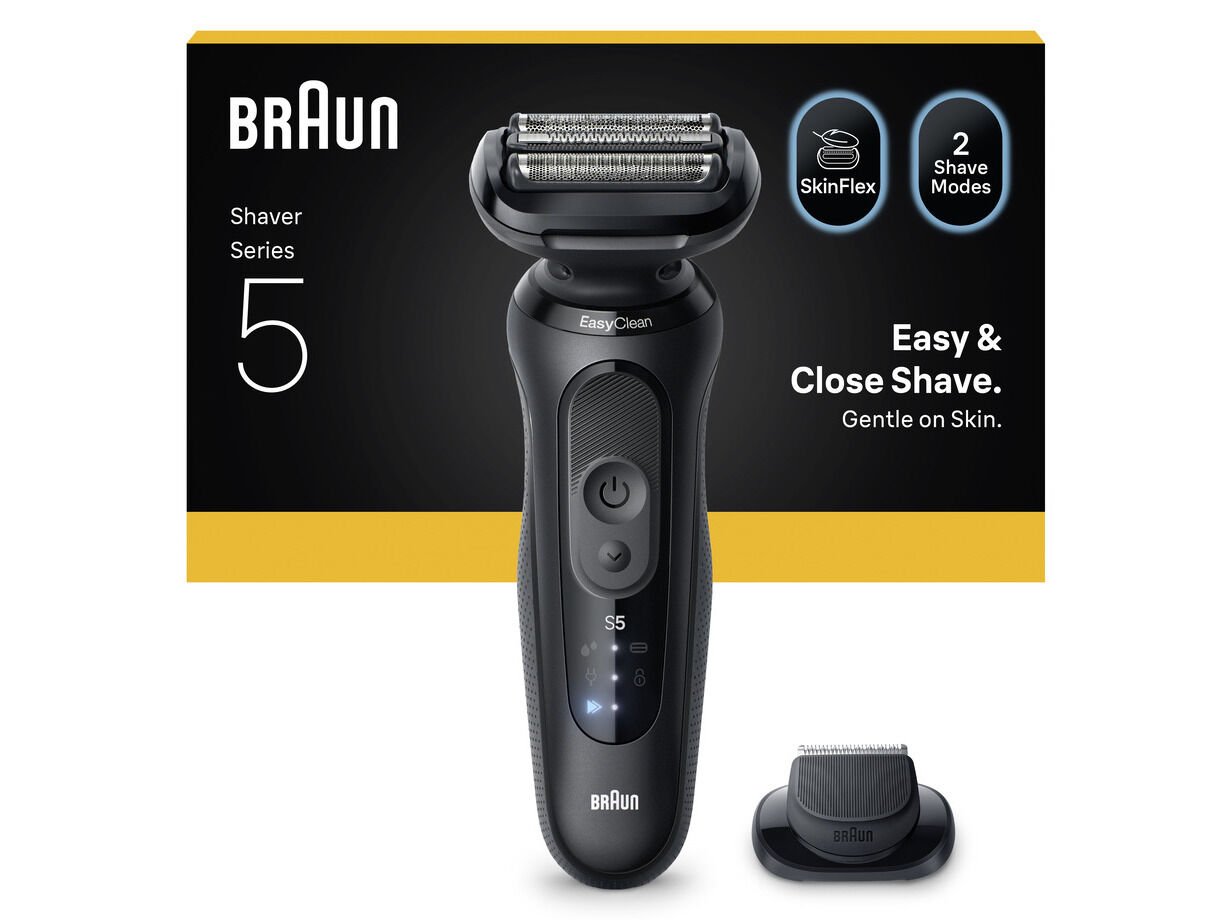 M&Aacute;QUINA DE BARBEAR BRAUN S5 52-N1200 S PRETO