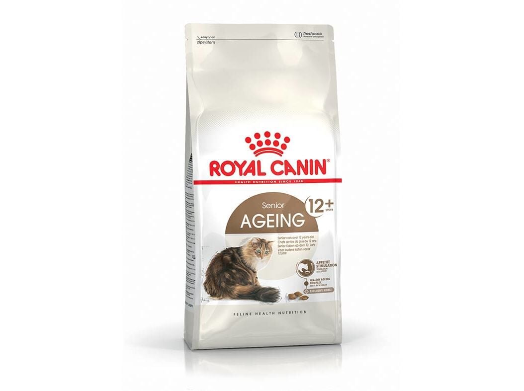RA&Ccedil;&Atilde;O GATO ROYAL CANIN AGEING +12 ANOS 4KG*