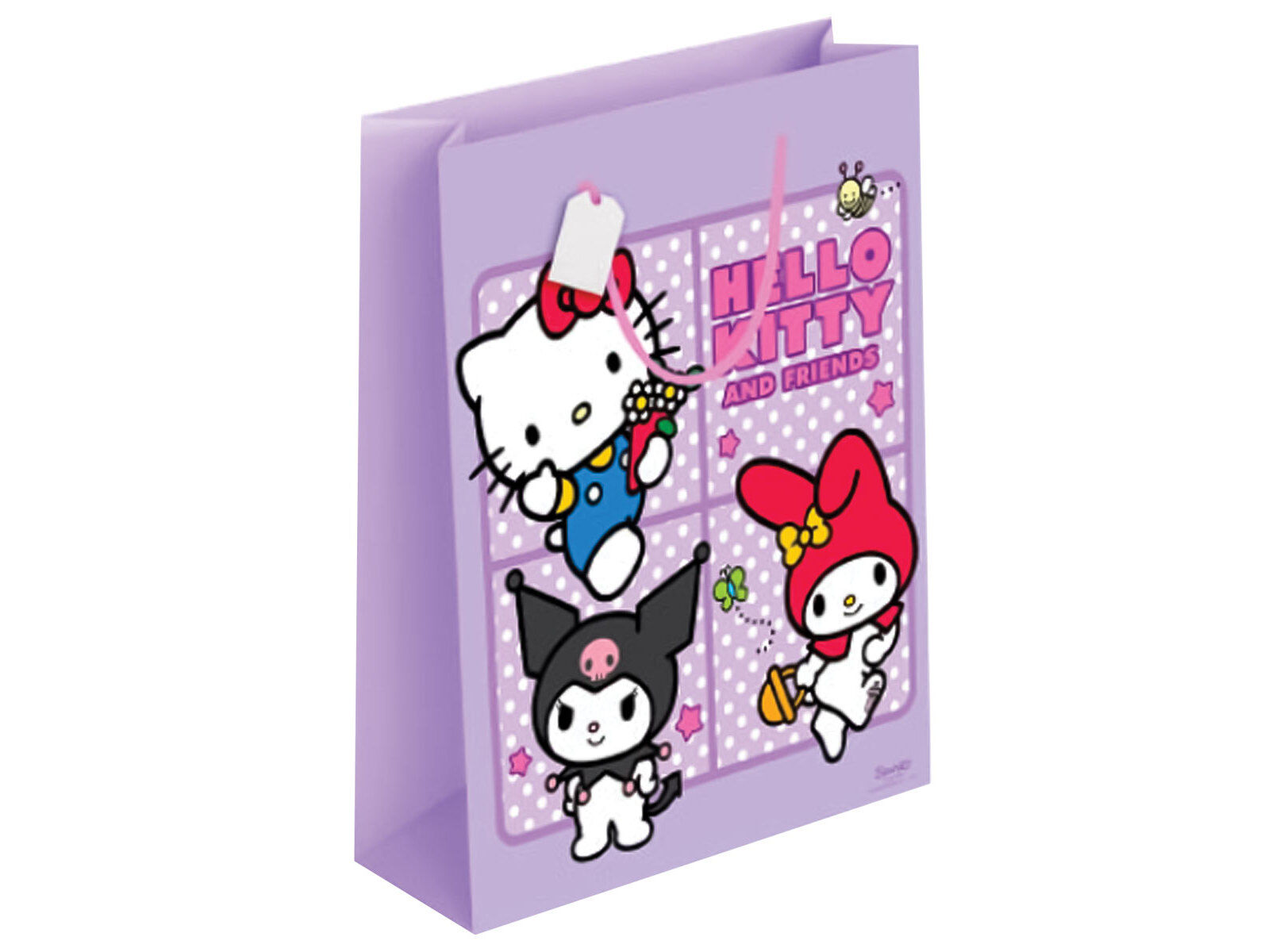 SACO PAPEL HELLO KITTY GRANDE 33X12X45CM image number 1