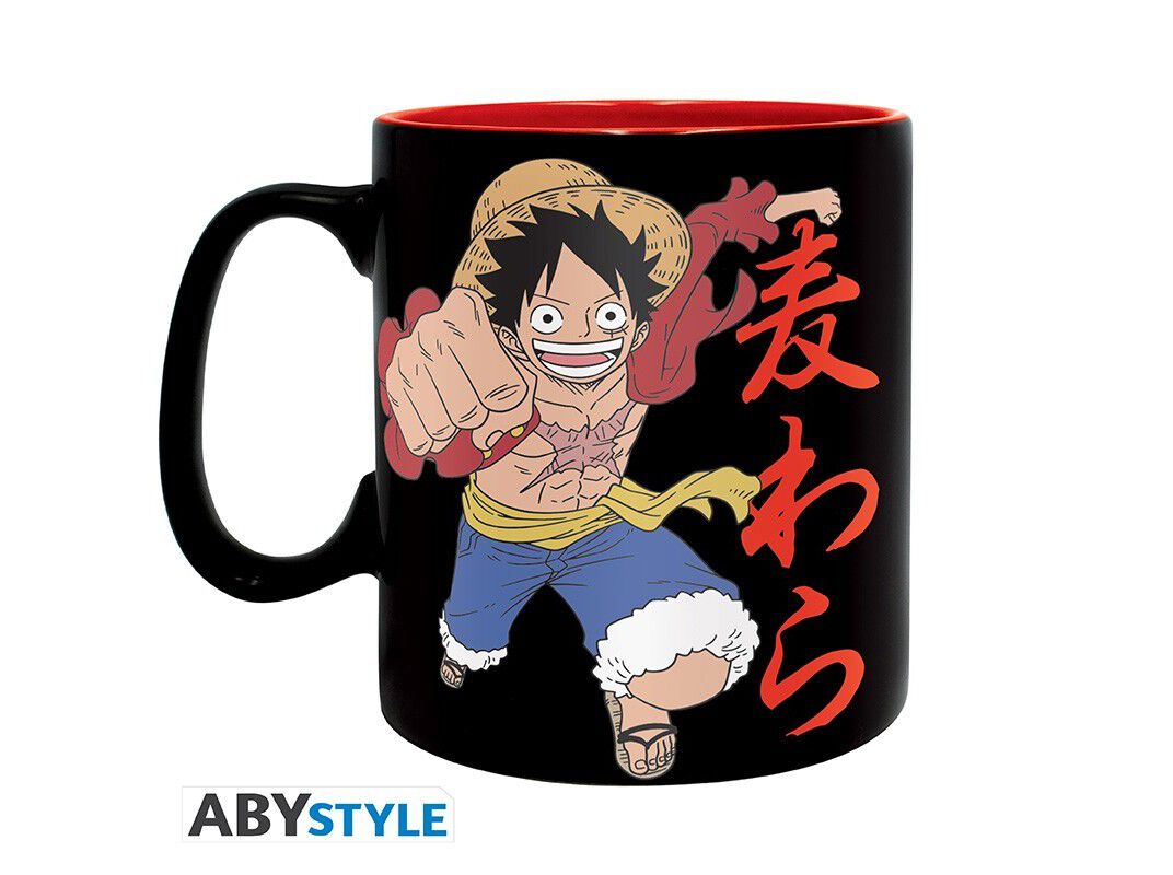 CANECA LUFFY & SKULL ONE PIECE 460ML image number 1