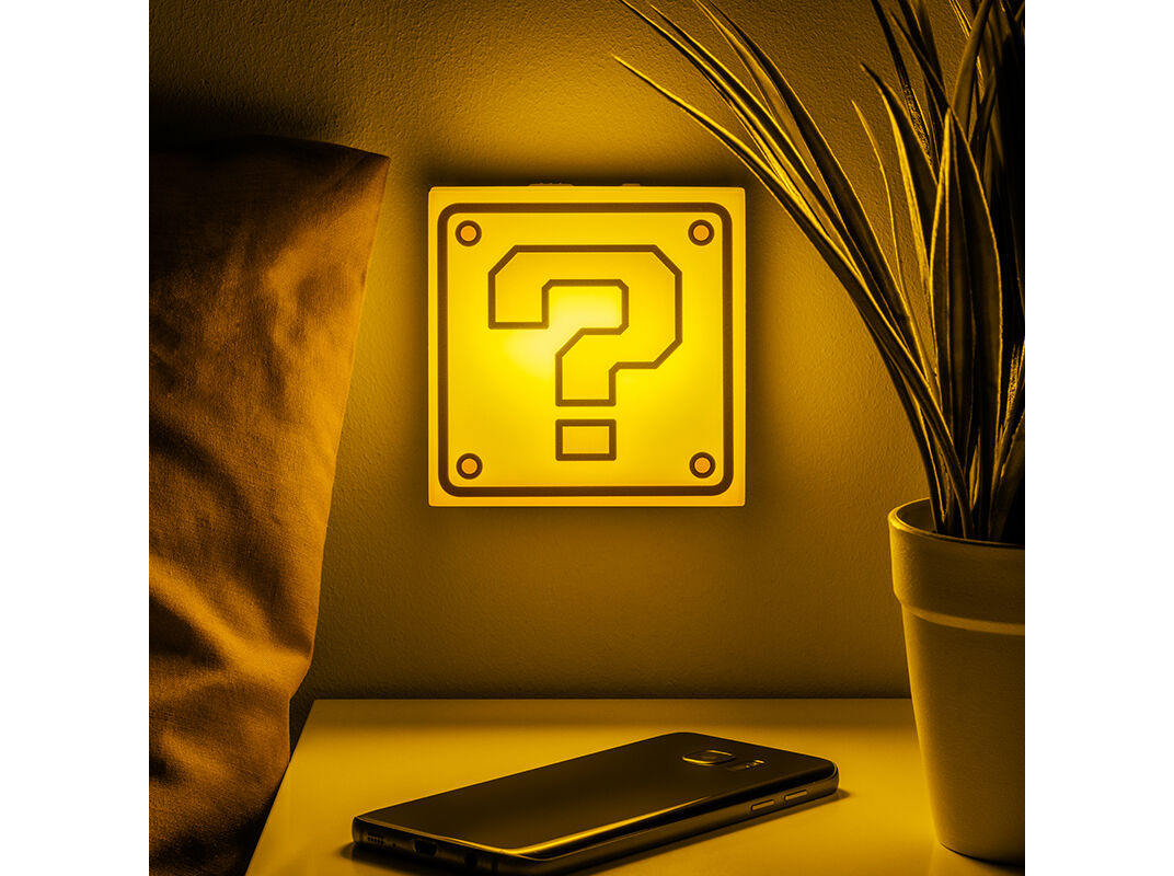 LUZ SUPER M&Aacute;RIO QUESTION BLOCK image number 1