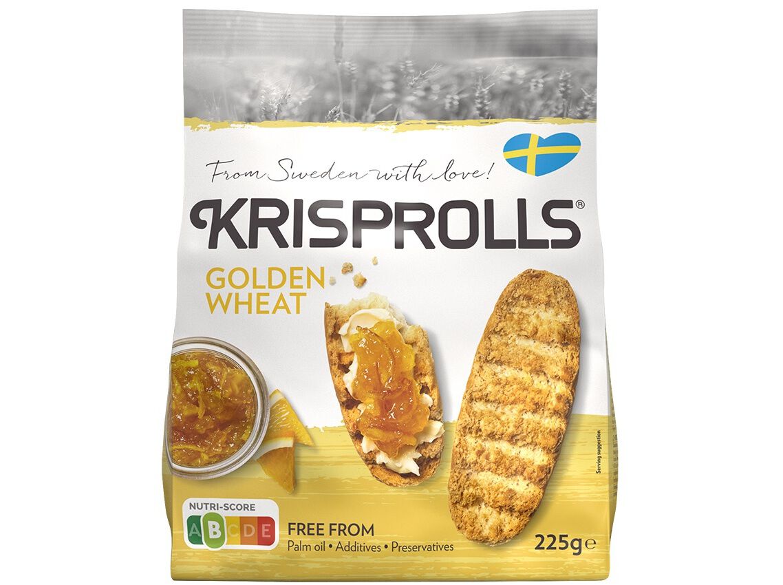 P&Atilde;ES KRISPROLLS DOURADOS NATURAIS 225G image number 0