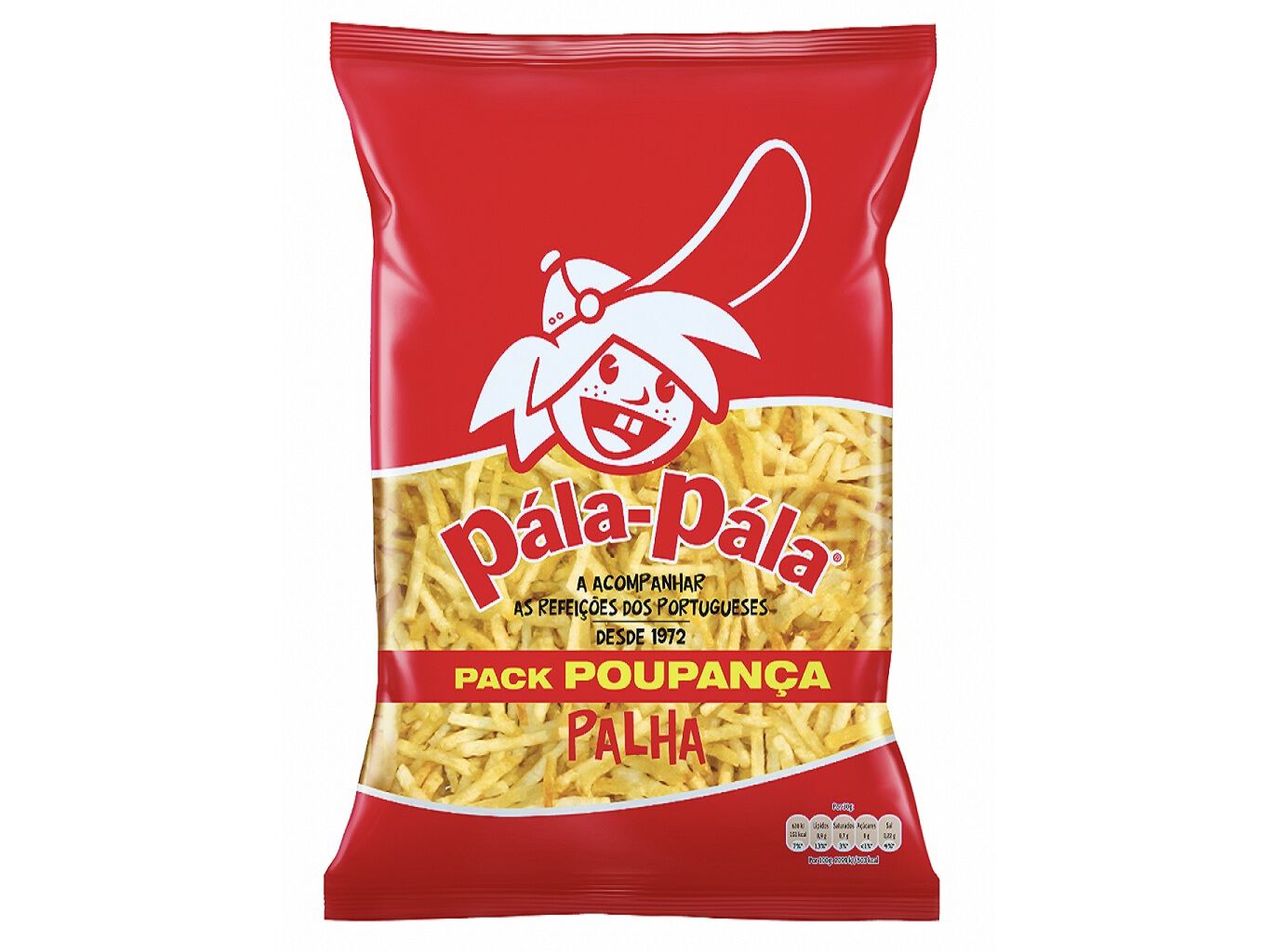 BATATAS FRITAS PALHA P&Aacute;LA-P&Aacute;LA PALHA 365G image number 1