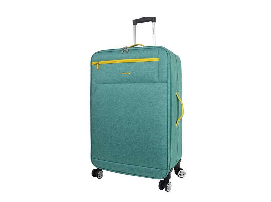 MALA DE VIAGEM GRANDE FLEX&Iacute;VEL AIRPORT VERDE 4 RODAS 75X46X27CM image number 0