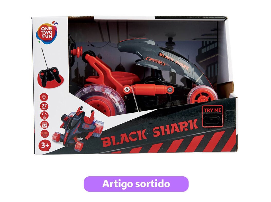 VE&Iacute;CULO BLACK SHARK ONE TWO FUN MODELOS SORTIDOS image number 4