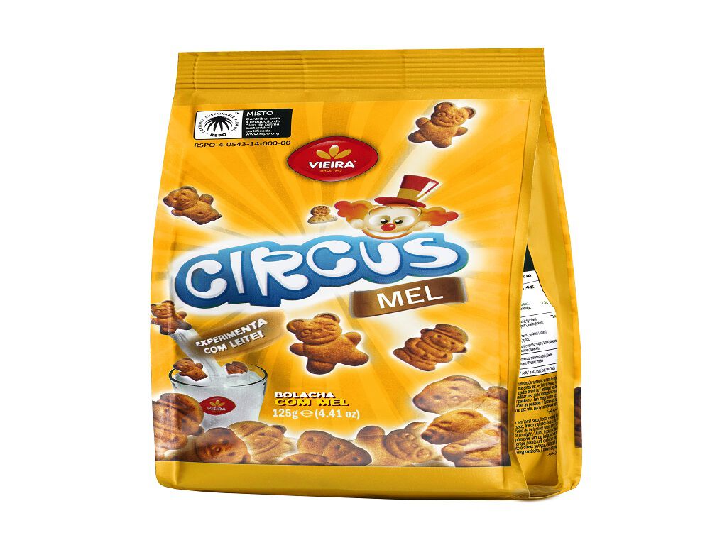 BOLACHA VIEIRA CIRCUS MEL125G image number 0