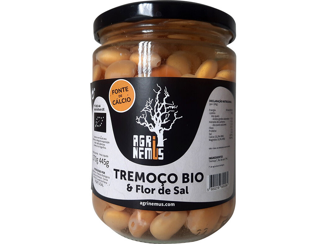 TREMO&Ccedil;O E FLOR DE SAL AGRINEMUS BIO 270G