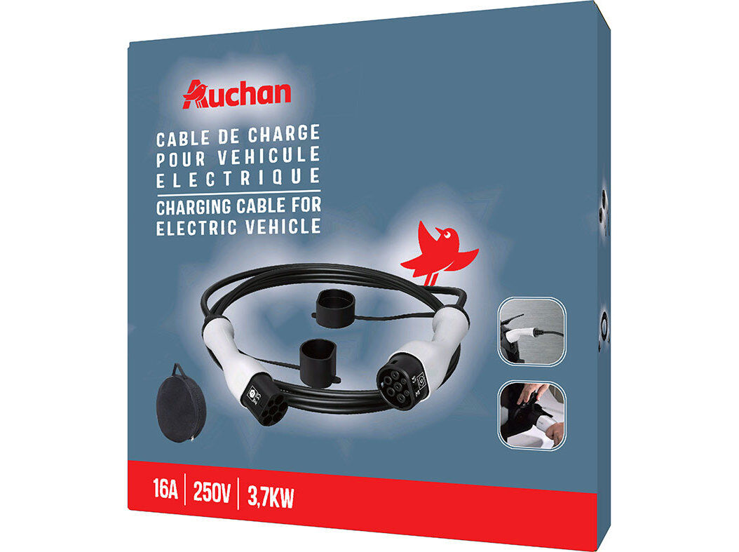 CARREGADOR CARRO AUCHAN EL&Eacute;CTRICO 3.7 KW