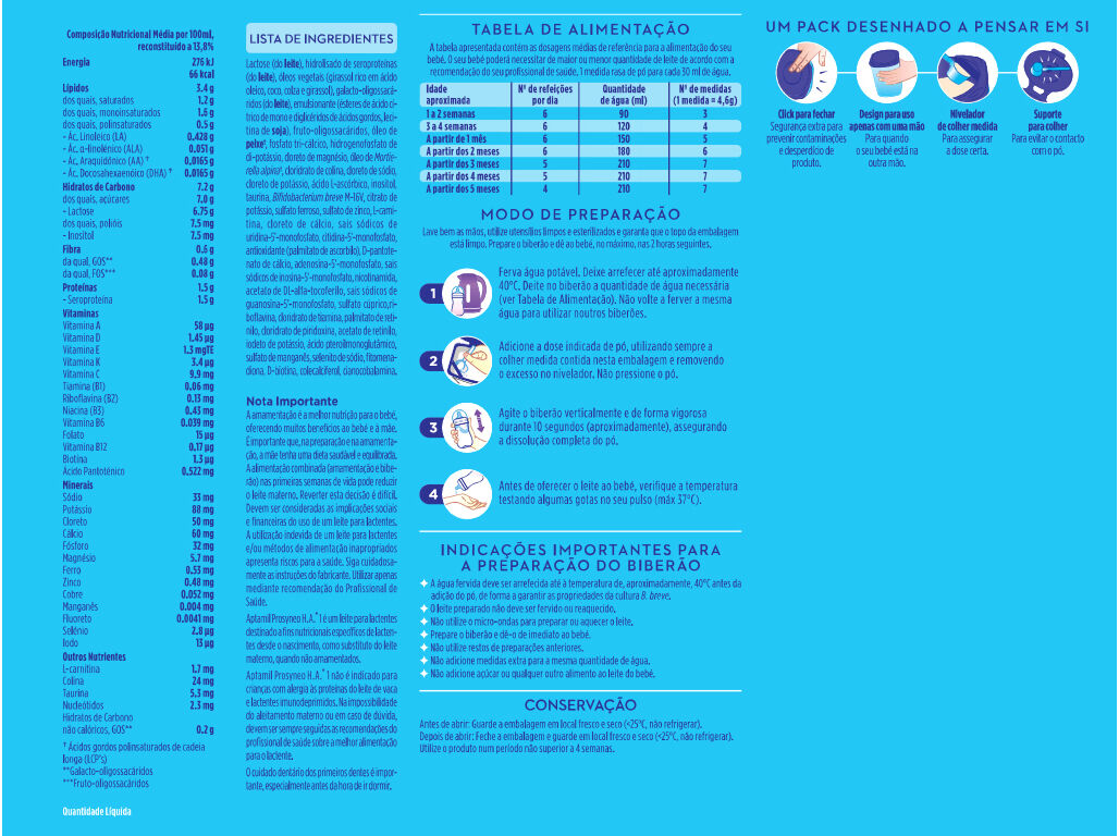 LEITE APTAMIL PROSYNEO HA1 800G image number 1