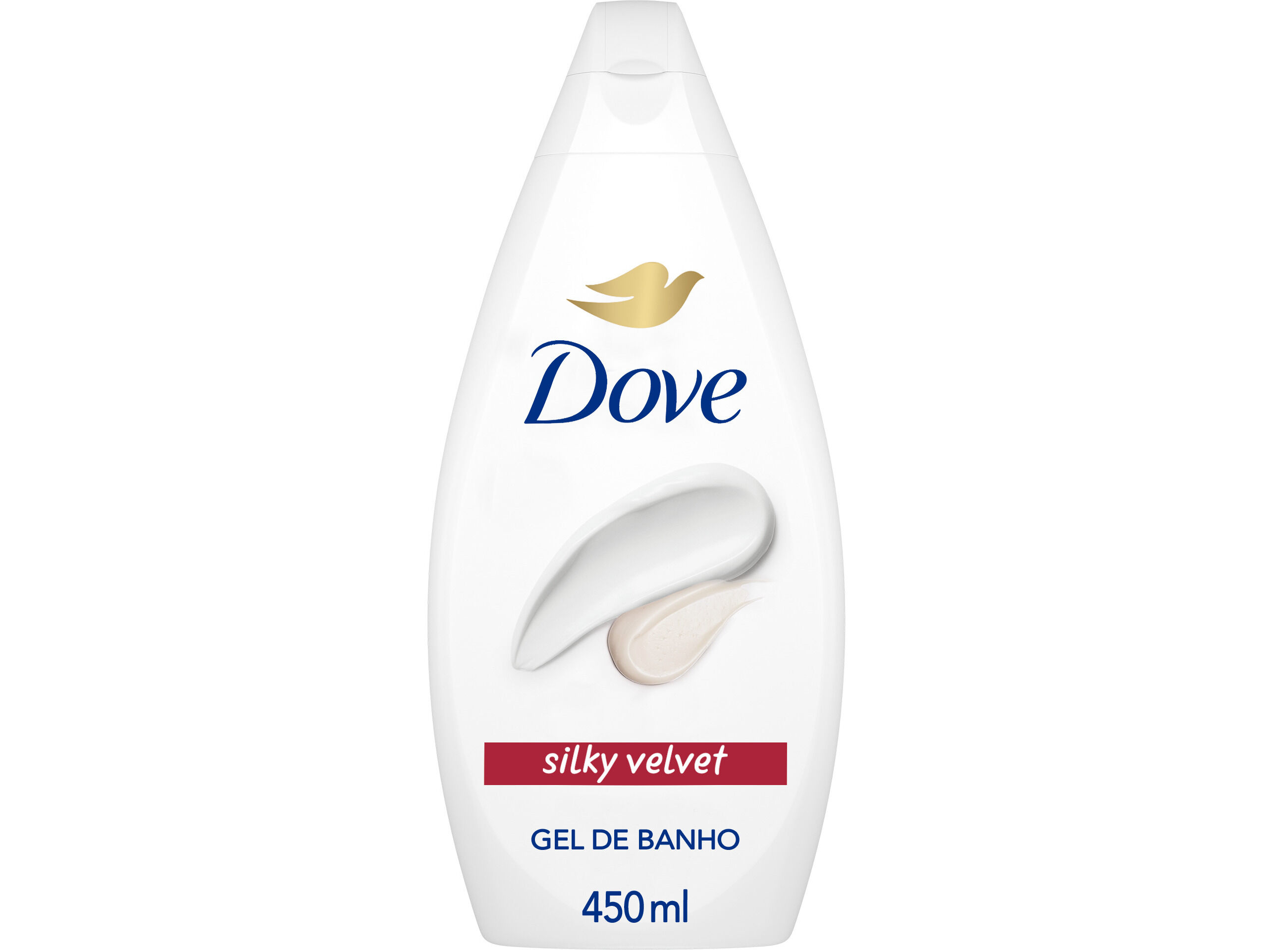 GEL BANHO DOVE SILKY VELVET 450ML