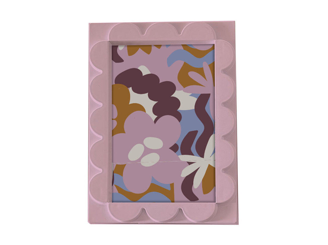 MOLDURA WAVY ACTUEL ROSA 12.5X18X1.7CM