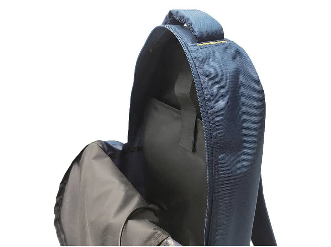 MOCHILA YOUNG'S ATTITUDE AZUL ESCURO USB 47X33X19CM image number 4