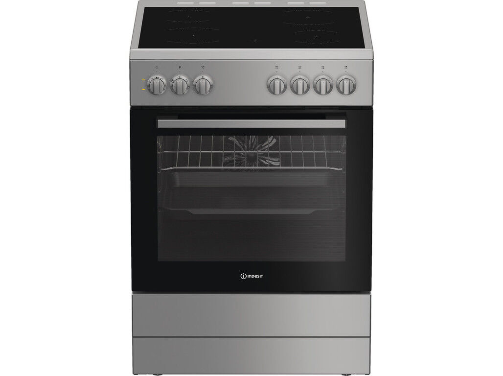 FOGAO VITROCER&Acirc;MICA INDESIT I6V5PMS INOX A 66L