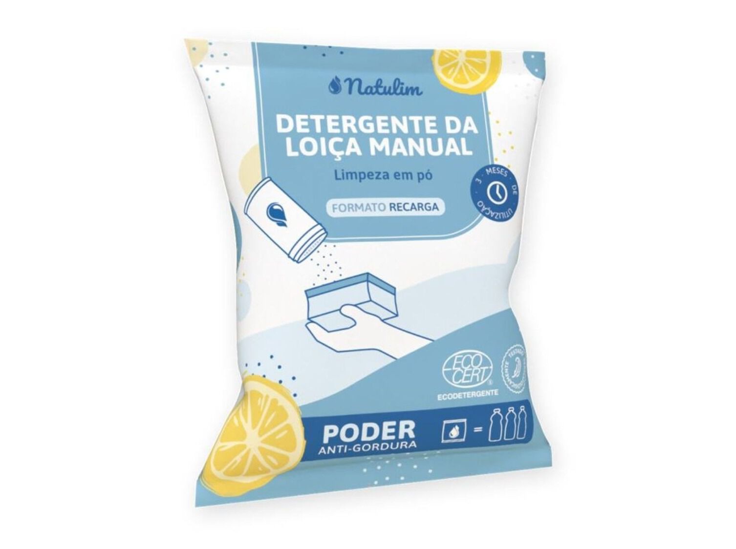 DET. LOI&Ccedil;A MANUAL NATULIM P&Oacute; 250GR