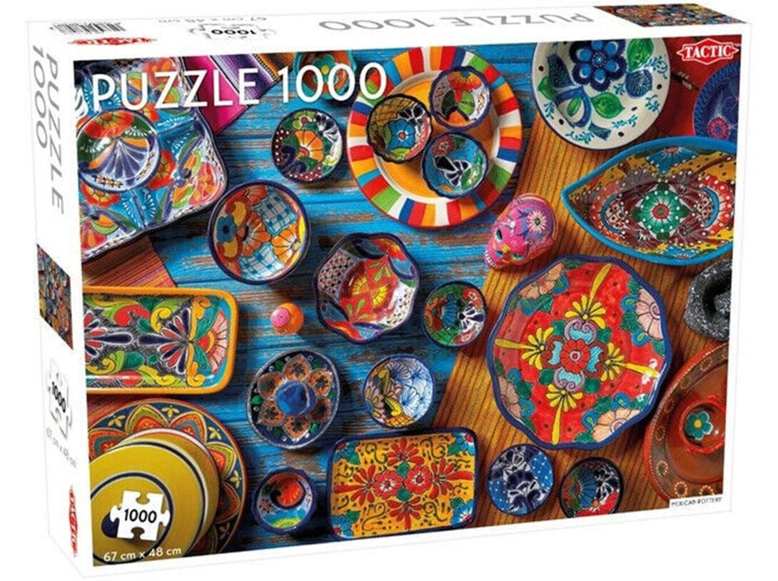 PUZZLE MEXICAN POTTERY TACTIC 1000 PE&Ccedil;AS image number 0