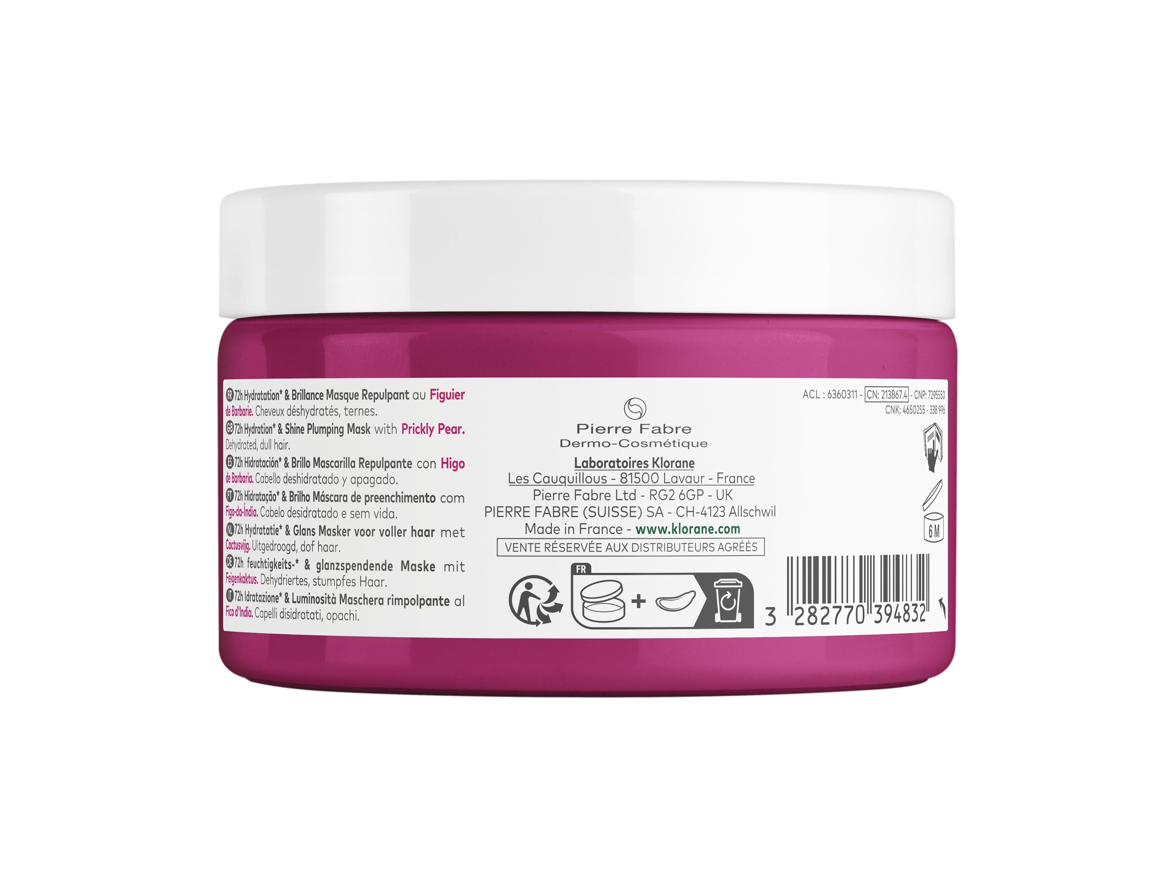 MASCARA KLORANE FIGO DA INDIA 250 ML image number 1