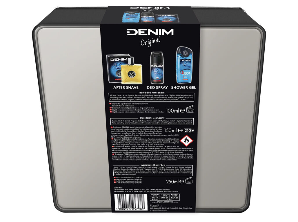 CONJUNTO DENIM ORIGINAL GB250+ DEO150+AFS100ML image number 1