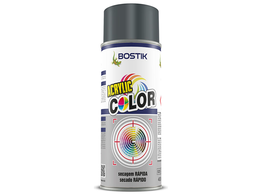SPRAY ACRYLIC BOSTIK CINZA BASALTO 400ML