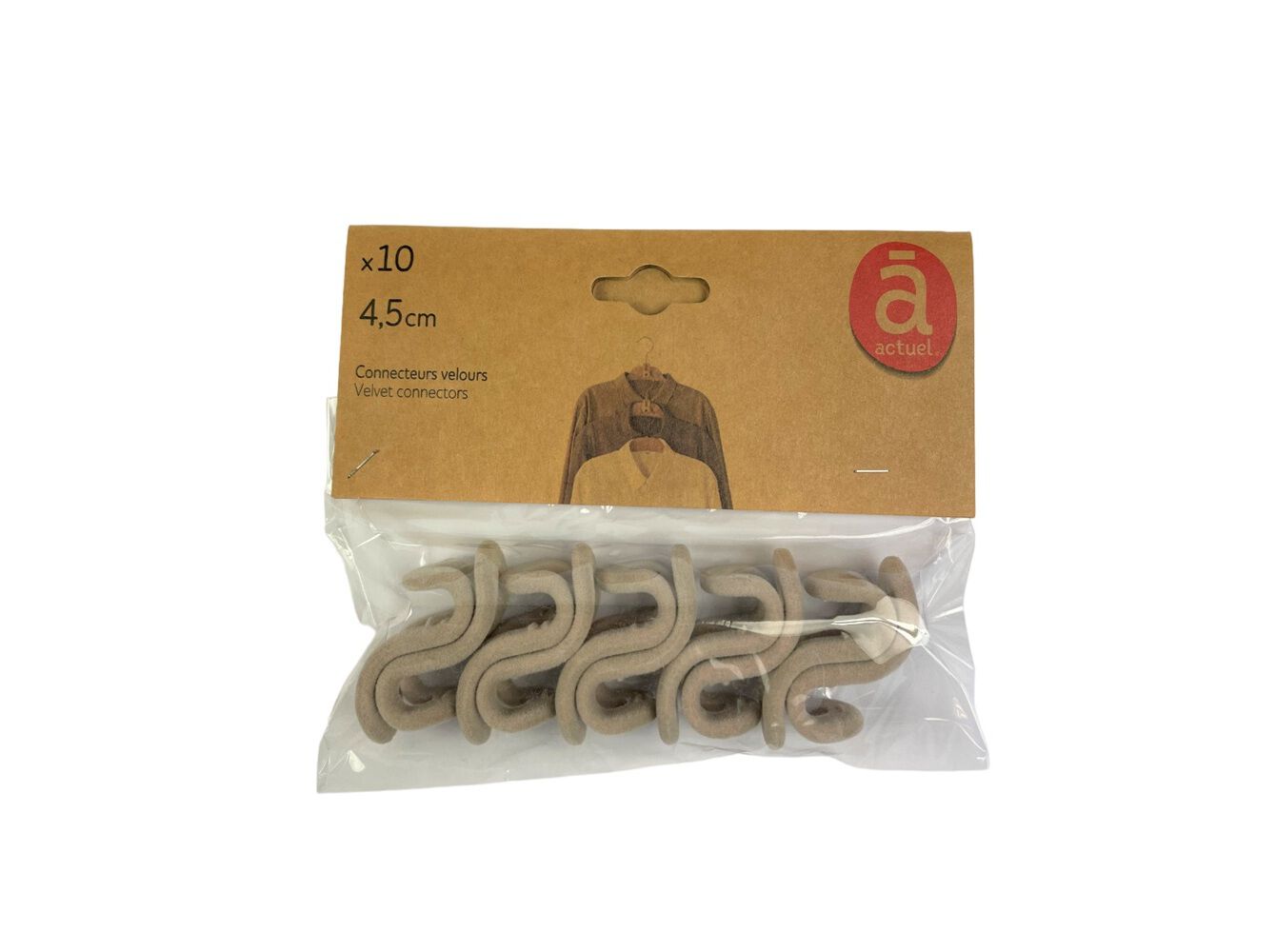 CONECTORES PARA CABIDES ACTUEL EM VELUDO 10 UNIDADES