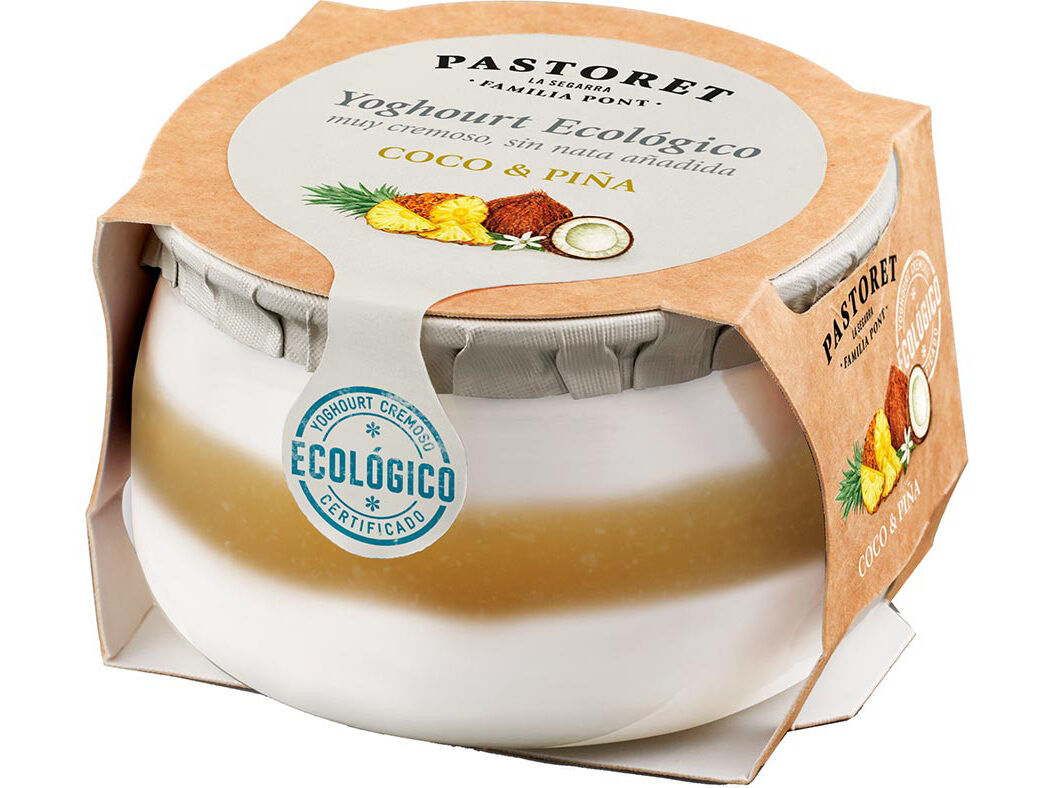 IOGURTE PASTORET BIOL&Oacute;GICO C&Ocirc;CO E ANAN&Aacute;S 135G