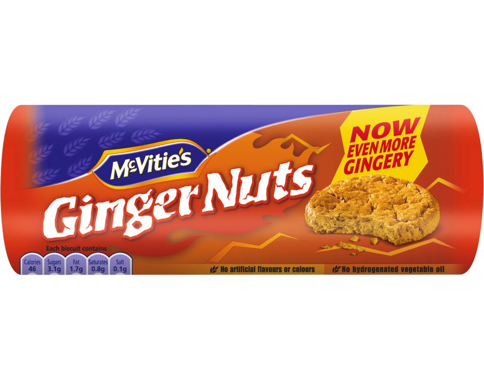 BOLACHA MCVITIE'S GENGIBRE 250G image number 0