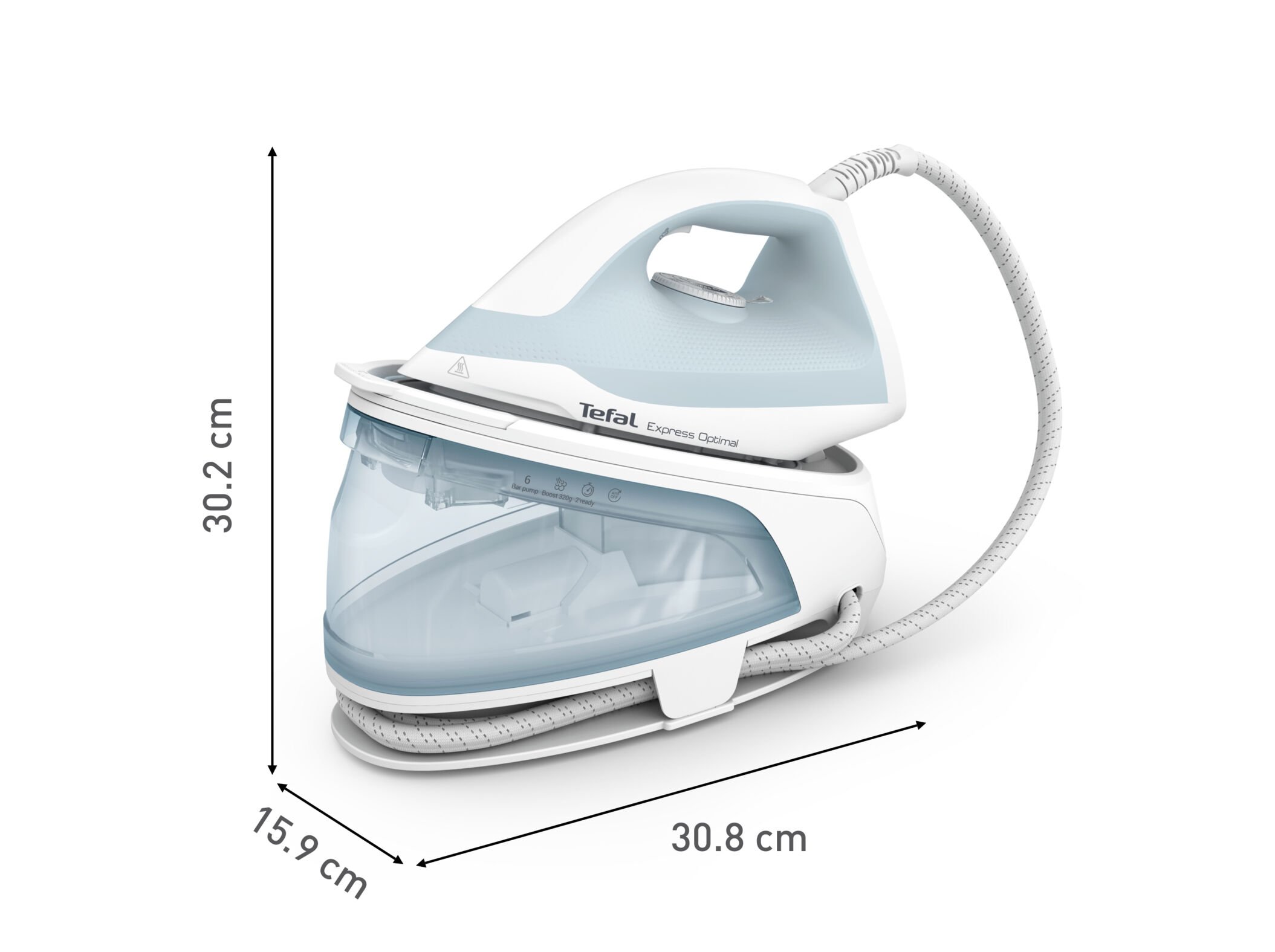 GERADOR A VAPOR TEFAL SV4210E0 OPTIMAL STEAM AUTONOMIA ILIMITADA 2200W 6BARS image number 6