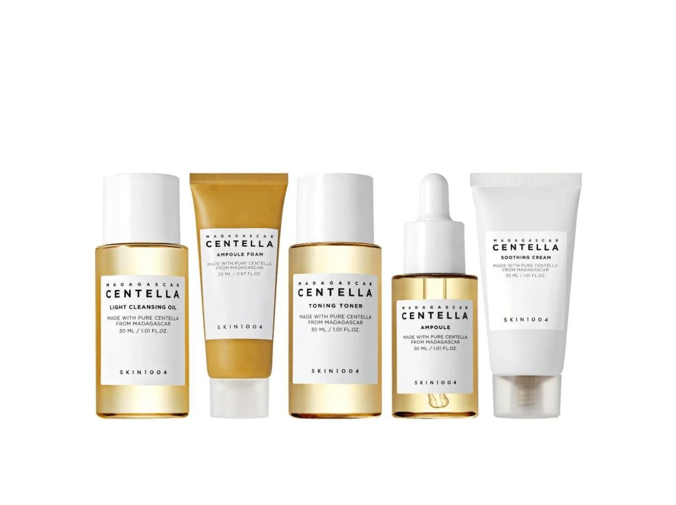 KIT VIAGEM SKIN1004 MADAGASCAR CENTELLA 5UN image number 1