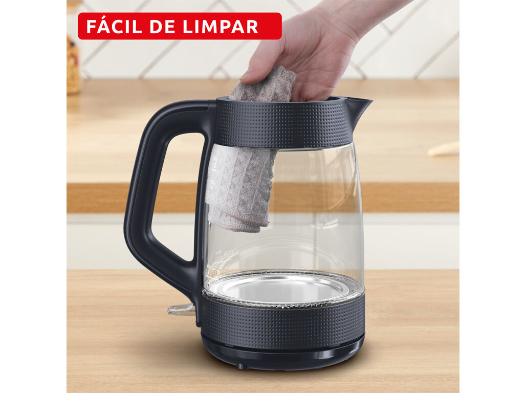 JARRO EL&Eacute;TRICO MOULINEX BY2G08E0 MORNING GLASS BLACK KNIGHT image number 5