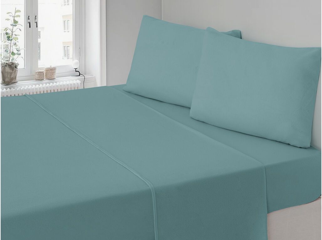 JOGO CAMA POLAR HOMESPECIAL AZUL MAR 220X270
