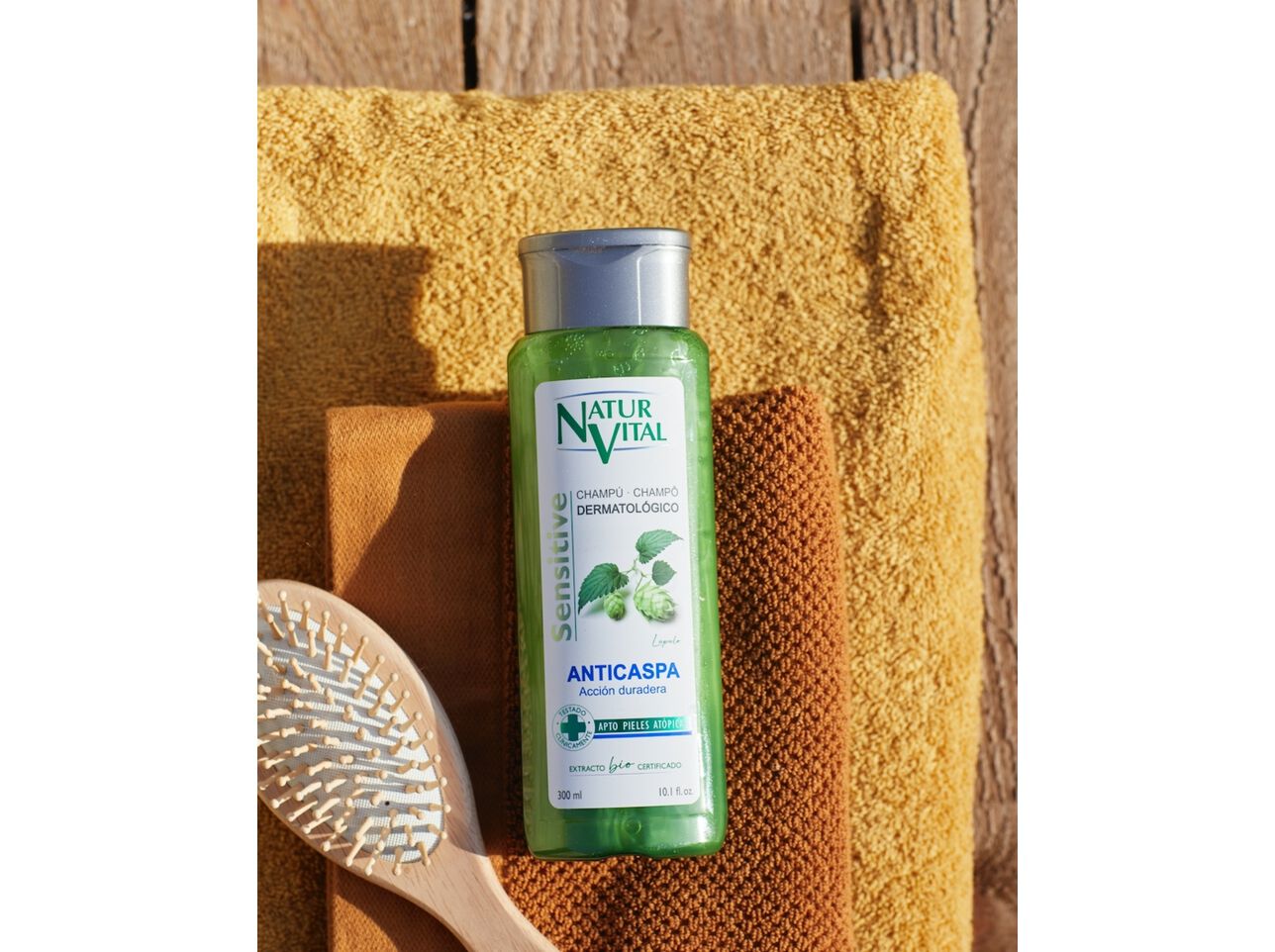 Champ&ocirc; Sensitive Anticaspa Natur&nbsp;Vital 300ml image number 3