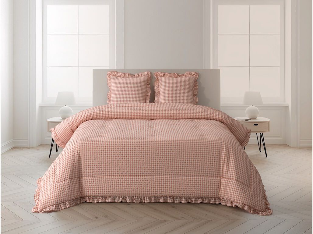 COBERTURA ACOLCHOADA HOMESPECIAL COM FOLHO 220X240CM