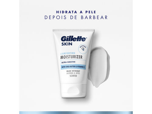 Creme Hidratante Pele Ultra Sensível Gillette 100 ml