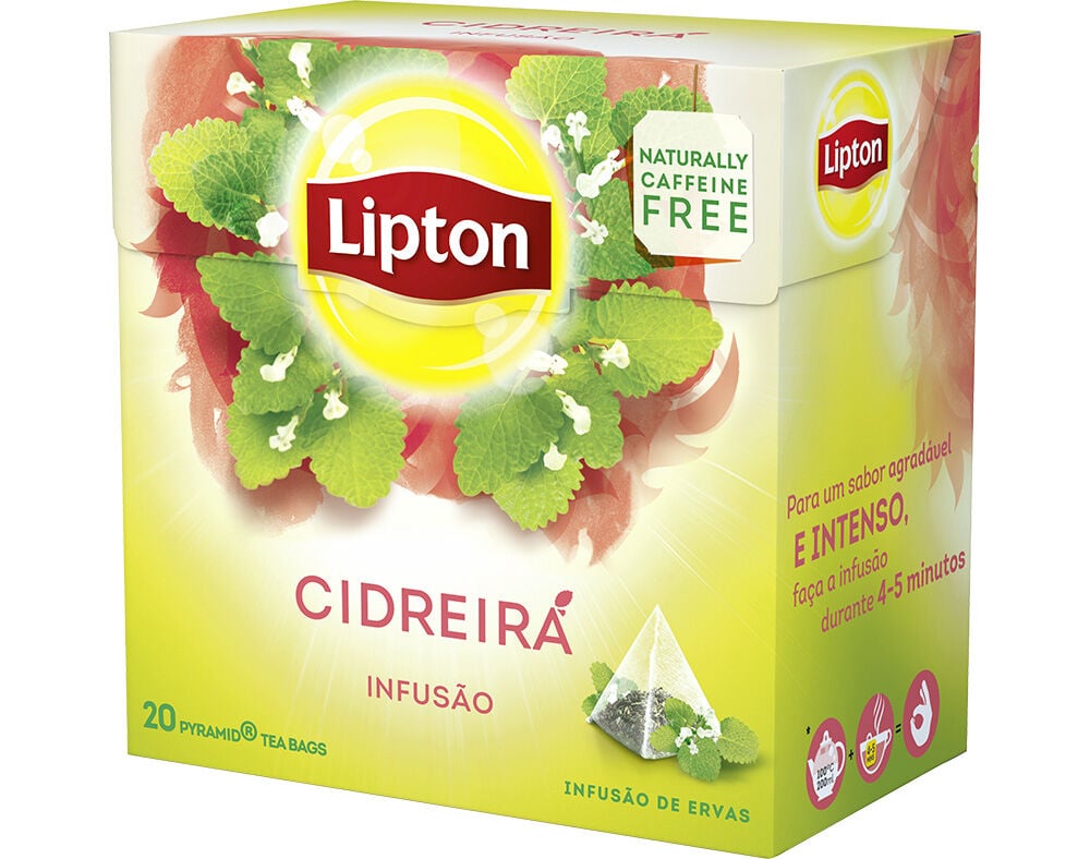 INFUS&Atilde;O LIPTON CIDREIRA PYRAMID 20UN