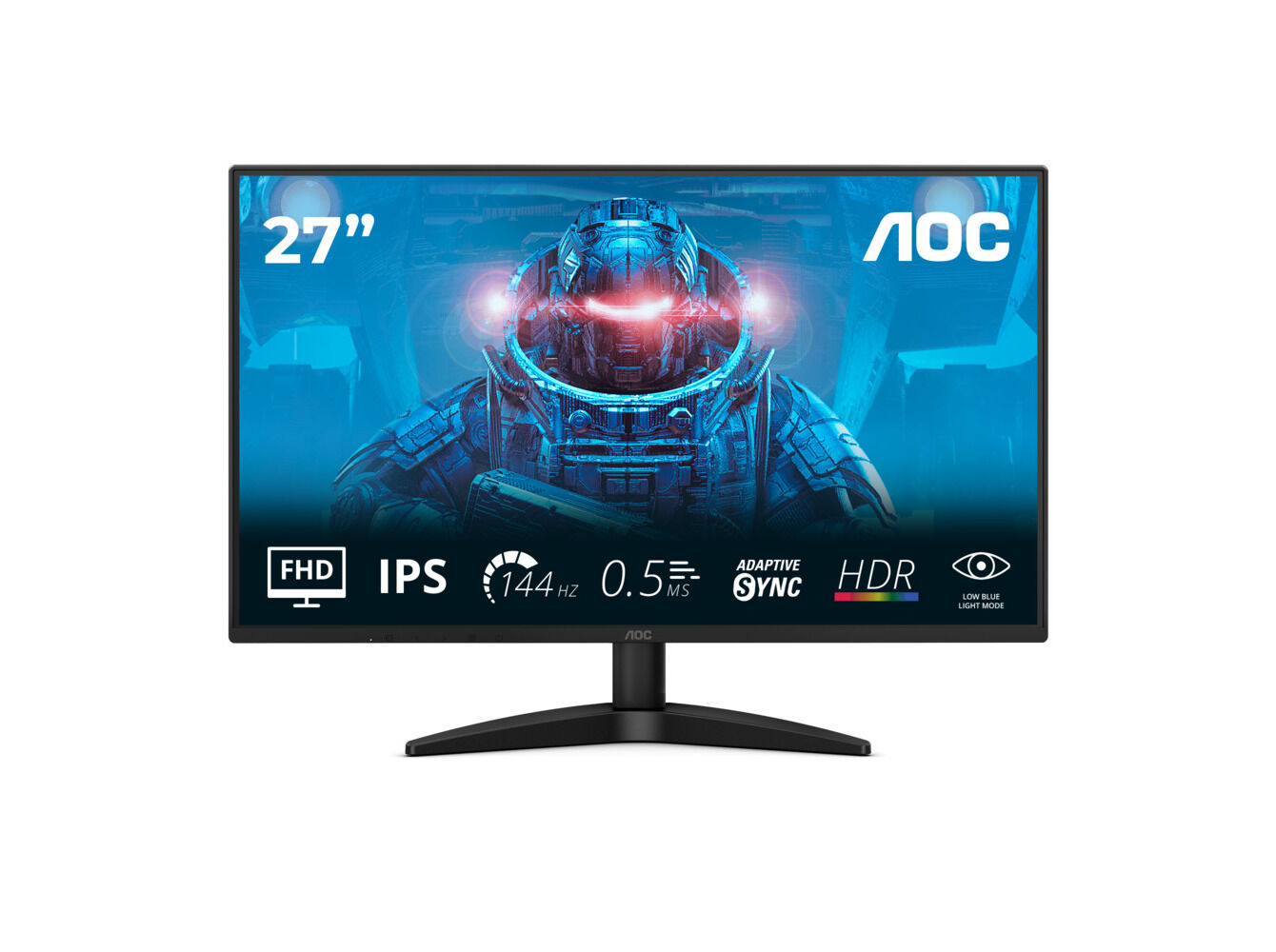 MONITOR OFFICE AOC 27B36X 27" FHD 144HZ