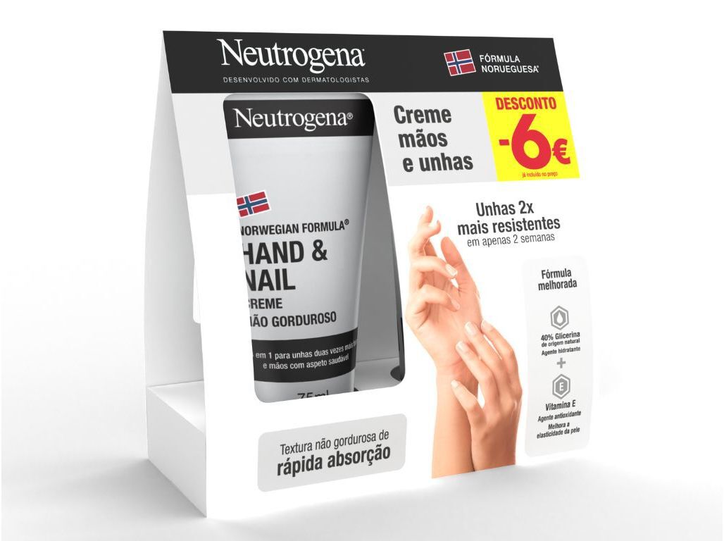 CREME M&Atilde;OS E UNHAS NEUTROGENA PACK 2*75ML