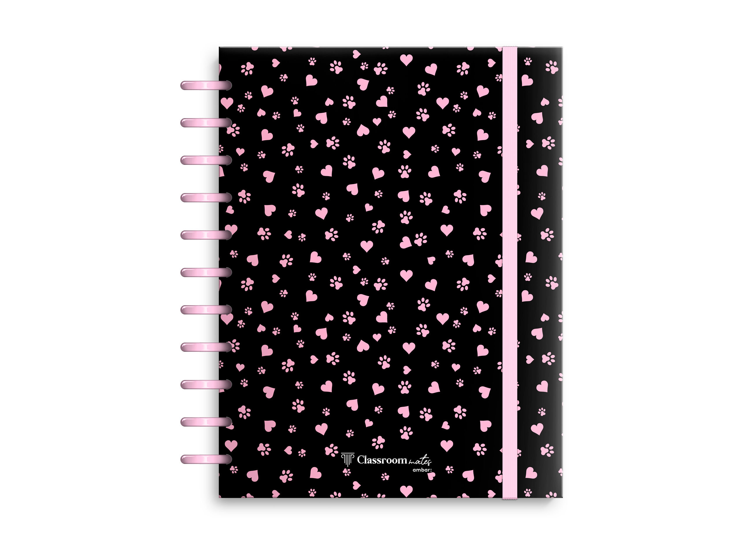 CADERNO ECOSMART A4 AMBAR PET LOVERS 100 FOLHAS 25X30.8X2.8CM image number 0