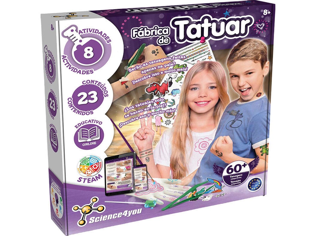 F&Aacute;BRICA TATUAGENS SCIENCE4YOU image number 0