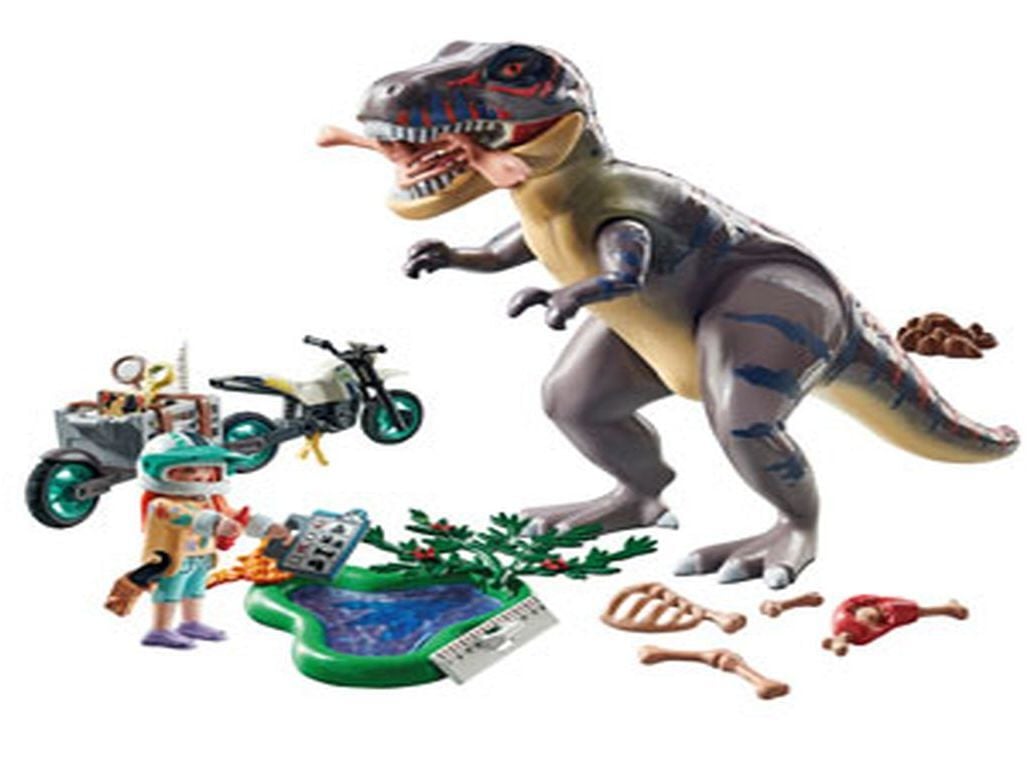 T-REX E EXPLORADORA PLAYMOBIL image number 1