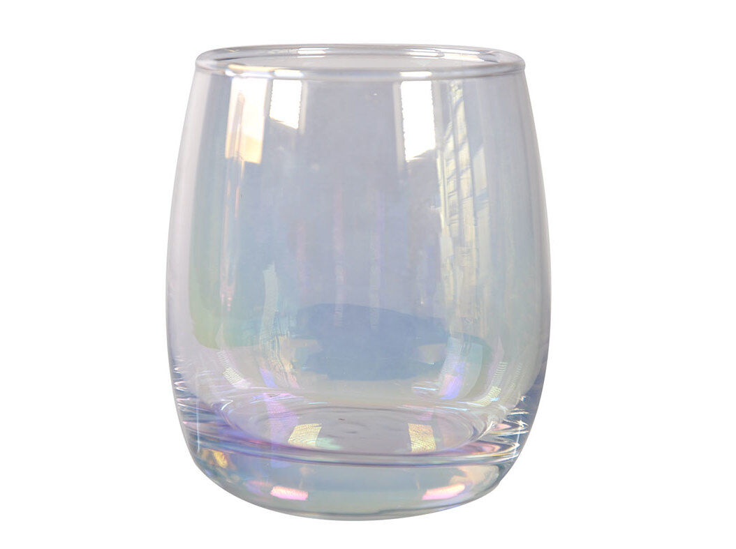 CONJUNTO DE 4 COPOS TUMBLER ACTUEL VIDRO IRIDESCENTE 35CL image number 0