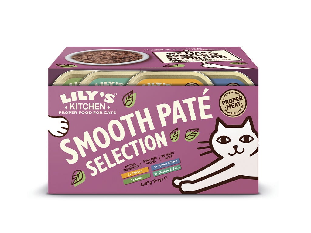 COMIDA H&Uacute;MIDA PARA GATO LILY'S KITCHEN MULTIPACK 8X85G image number 1