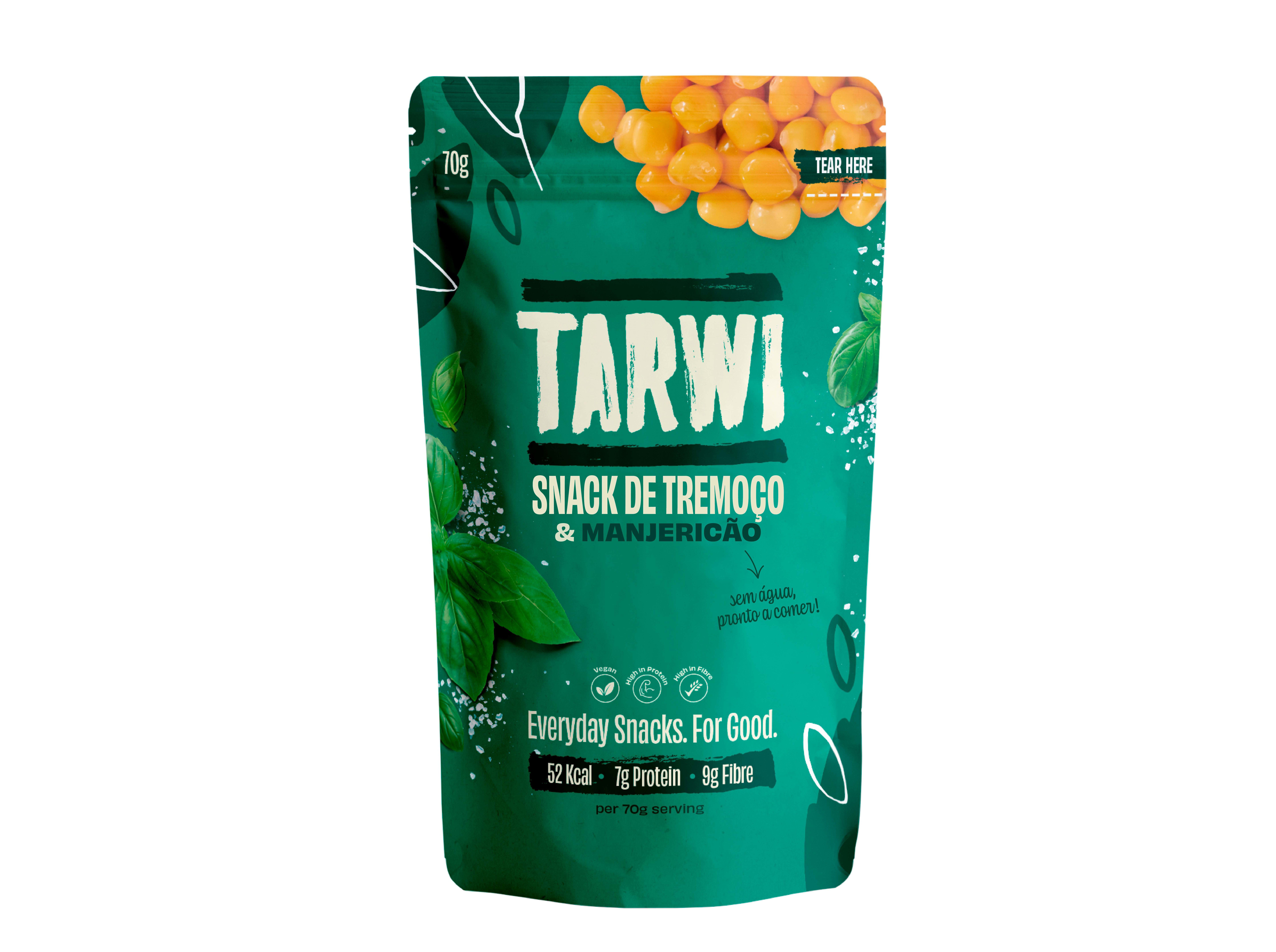 TREMO&Ccedil;OS TARWI MARINADOS COM MANJERIC&Atilde;O 70G