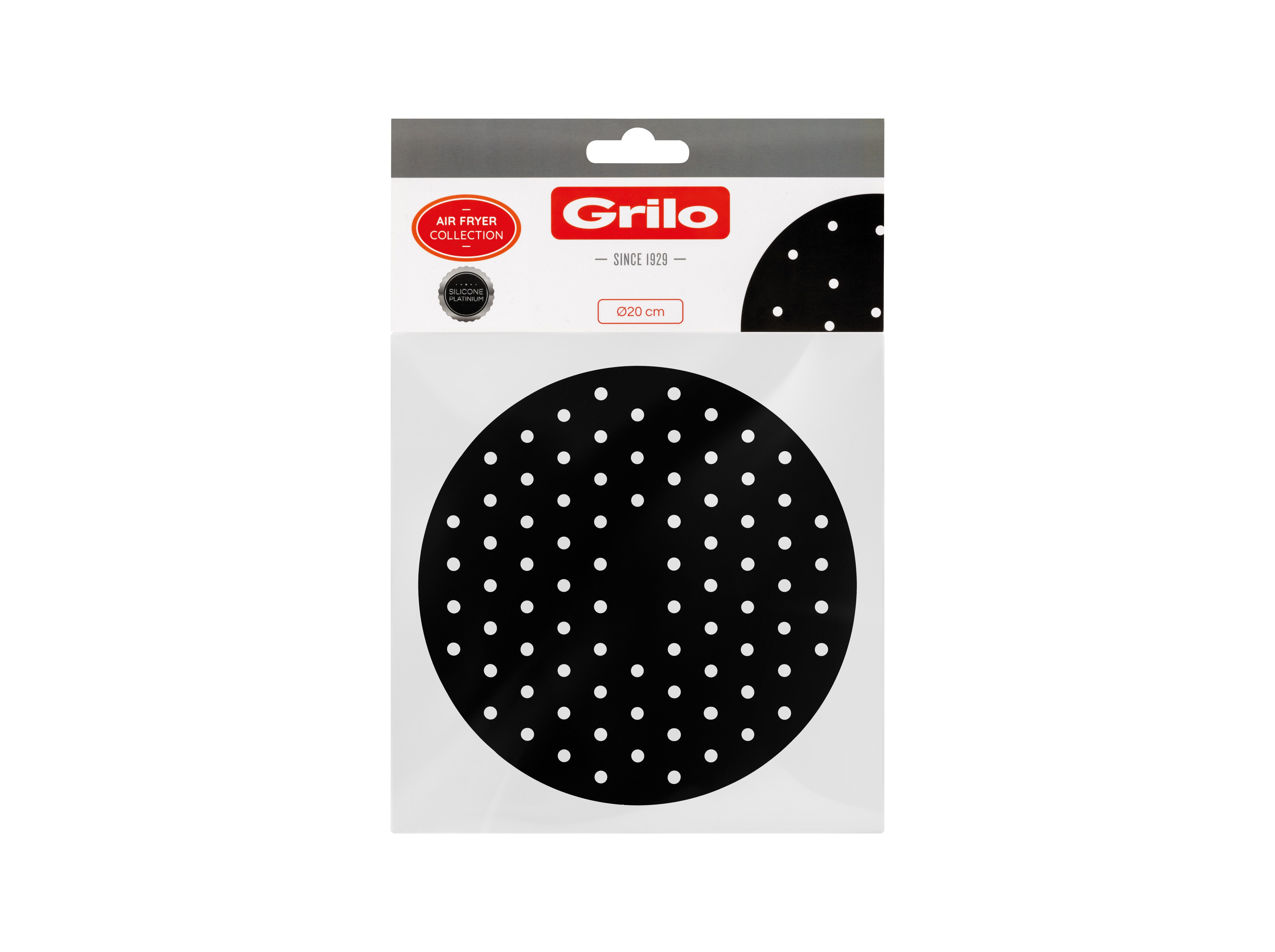BASE PARA AIR FRYER GRILO SILICONE REDONDA 20CM image number 1