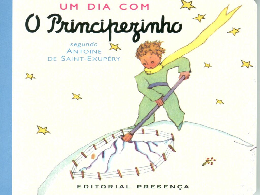 LIVRO UM DIA COM PRINCIPEZINHO - ANTOINE DE SAINT-EXUP&Eacute;RY image number 0