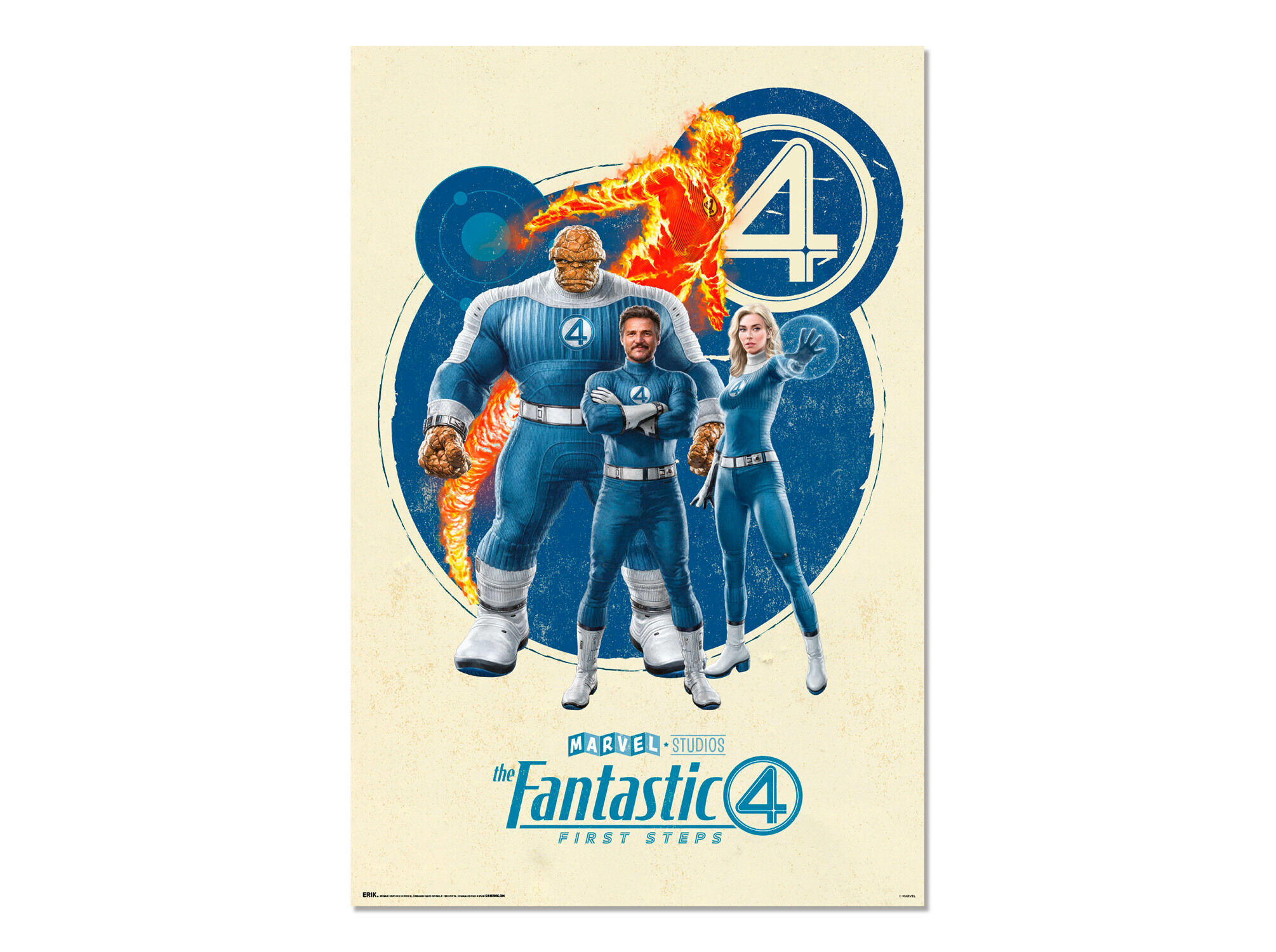 POSTER QUARTETO FANTASTICO ERIK image number 0