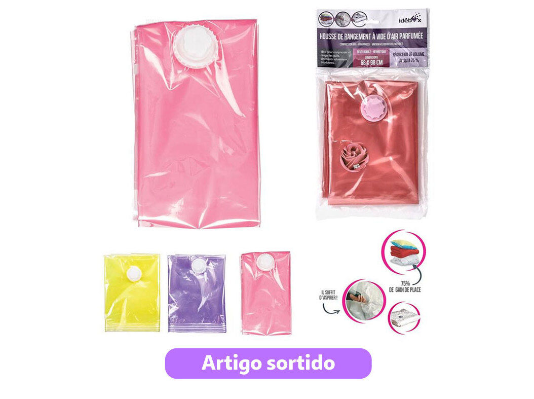 SACO PARA ROUPA V&Aacute;CUO PERFUMADO MODELOS SORTIDOS