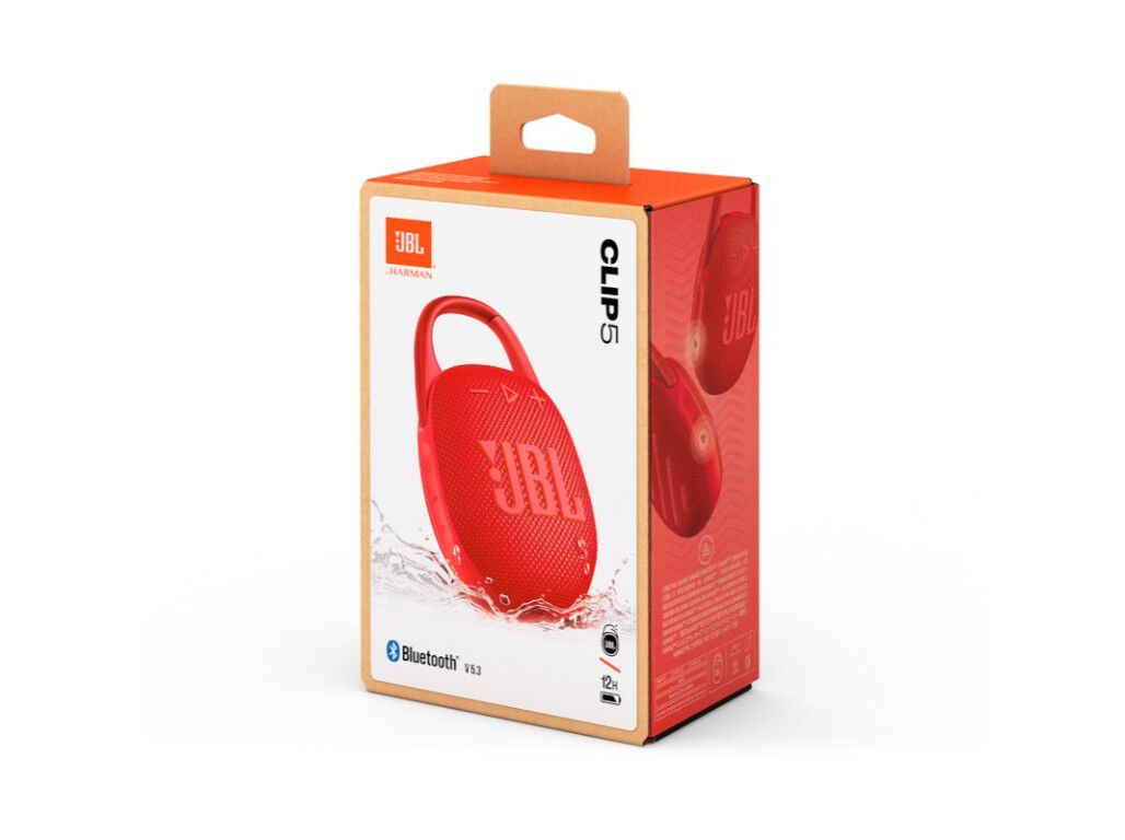 COLUNA PORTATIL JBL CLIP 5 VERMELHA image number 8