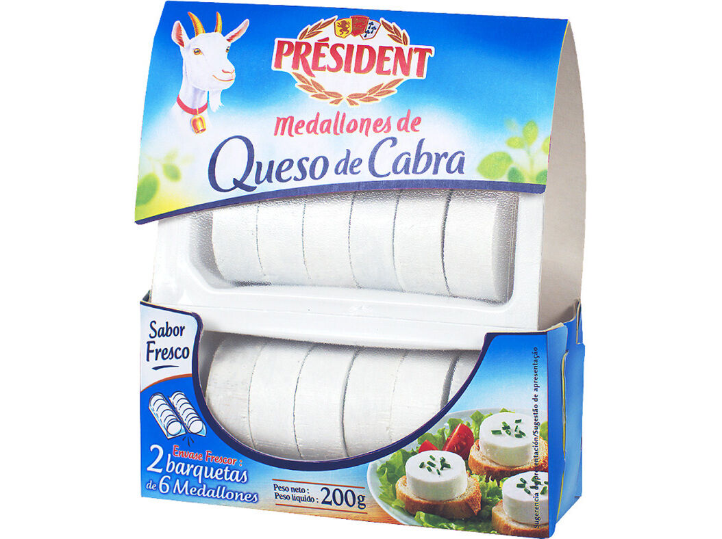 QUEIJO DE CABRA CHEVRETINE FRESCO 10X20G image number 0
