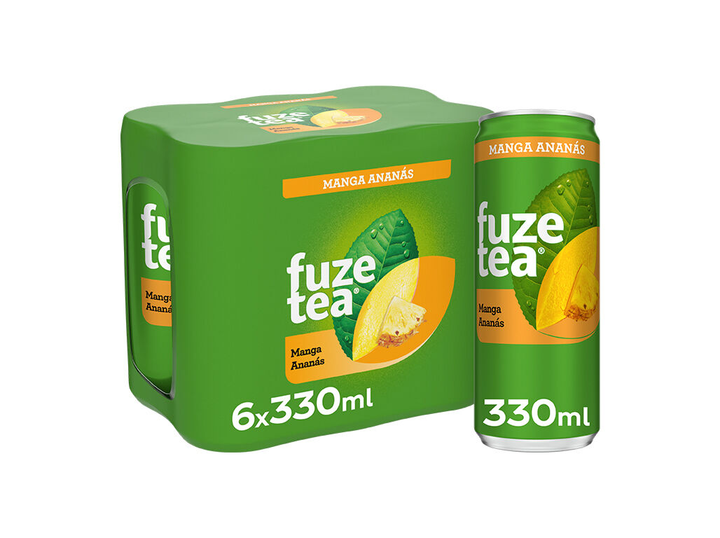 ICE TEA FUZE TEA MANGA ANANAS 6X0.33L (SDR)