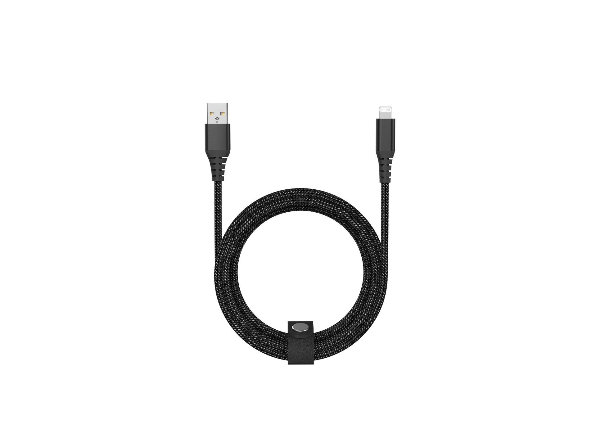 CABO USBA TO 8PIN QILIVE 600184385 RESIST. PRETO 1.5M image number 0